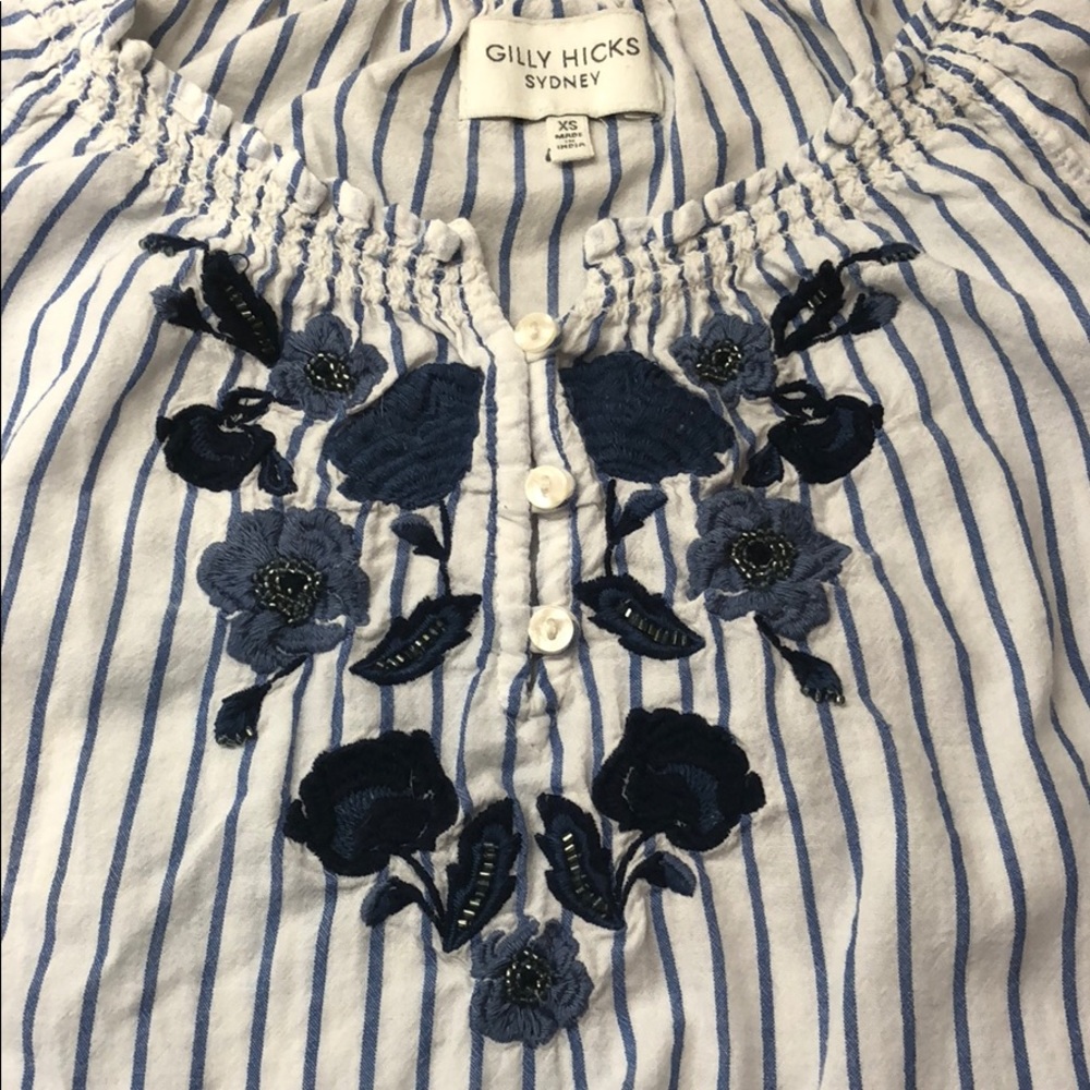 Gilly Hicks Cotton Blouse